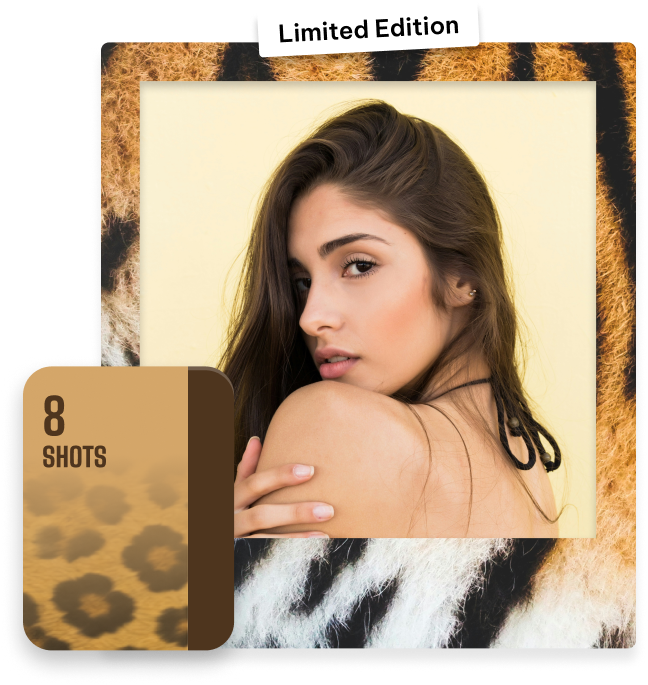 Leopard print limited edition film pack